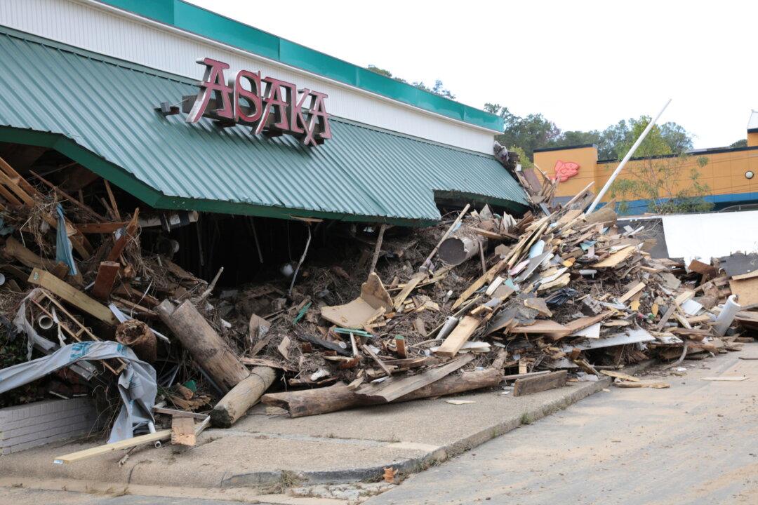 Historic Biltmore Village in North Carolina Slowly Reemerges From Hurricane Helene