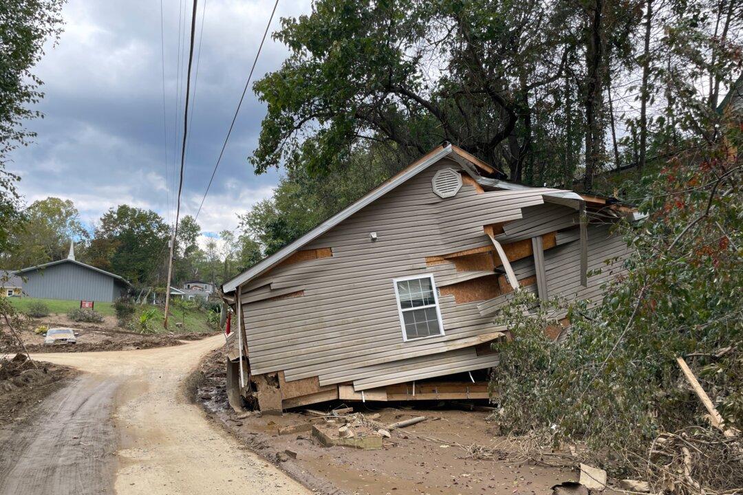 3-Story Homes in Asheville Hit by Massive River Surge