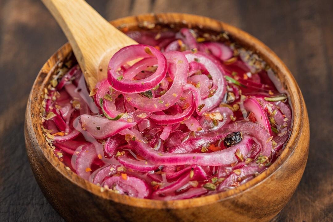 Sweet Pickled Red Onions