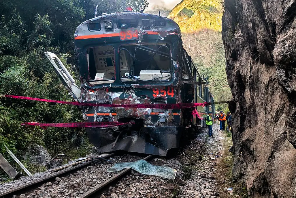 Train Crash on Line to Peru’s Famed Machu Picchu Kills 1 Person, Injures at Least 30