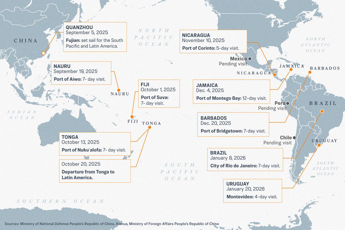 Chinese ‘Hospital Ship’ Touring Latin America Suspected to Have Military Objectives thumbnail