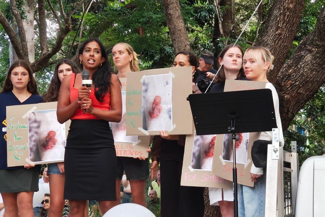 Leaked Hospital Image of 16-Week-Old Aborted Foetus Draws Crowd to Pro-Life Rally