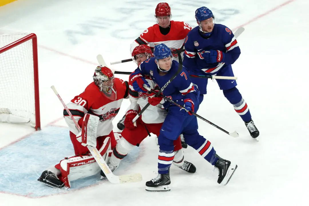US Men’s Ice Hockey Team Defeats Denmark for 2nd Win at Winter Olympics