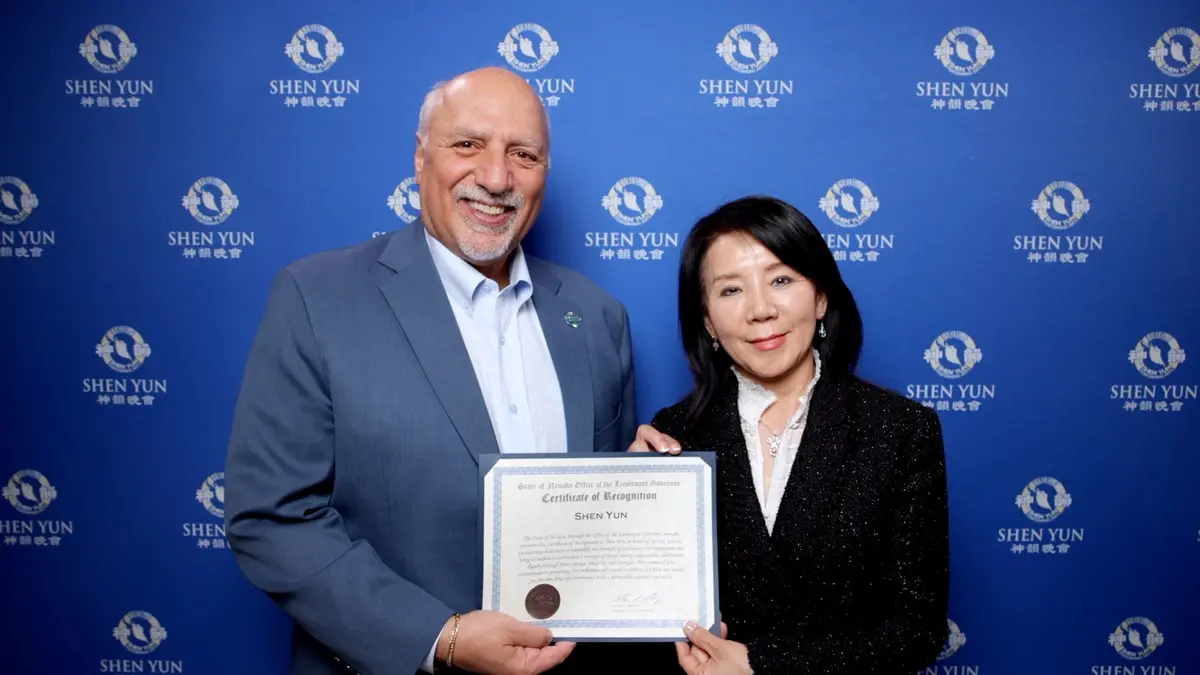 Lieutenant Governor of Nevada Says Shen Yun ‘One of the Best Shows’ He’s Ever Seen