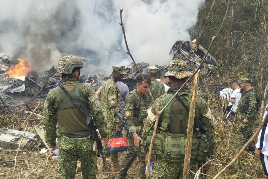 At Least 66 Killed in Colombia Military Plane Crash